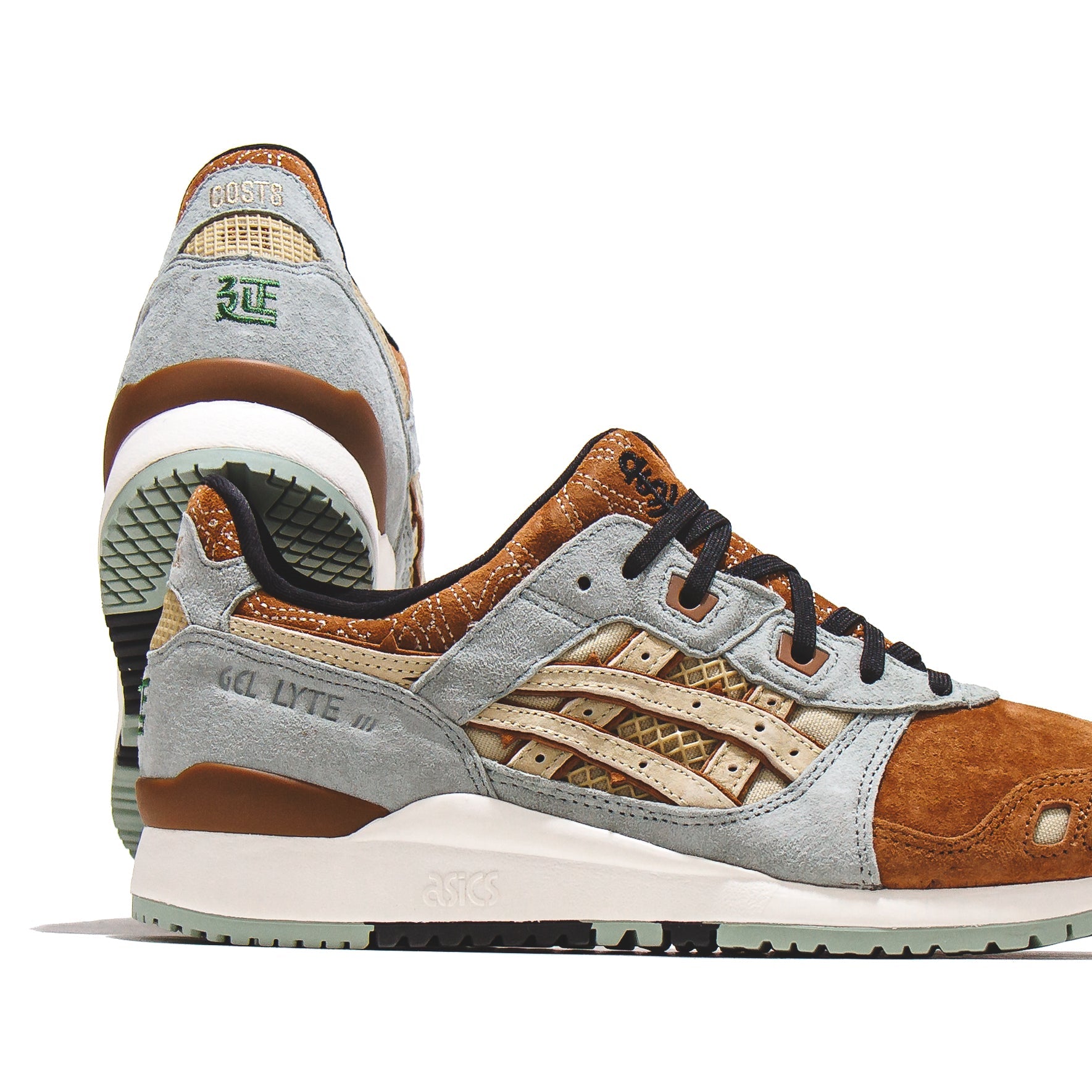 Asics Men COSTS Gel-Lyte III OG Cane Vine Brown Sand 1201A937-200 - FOOTWEAR - Canada