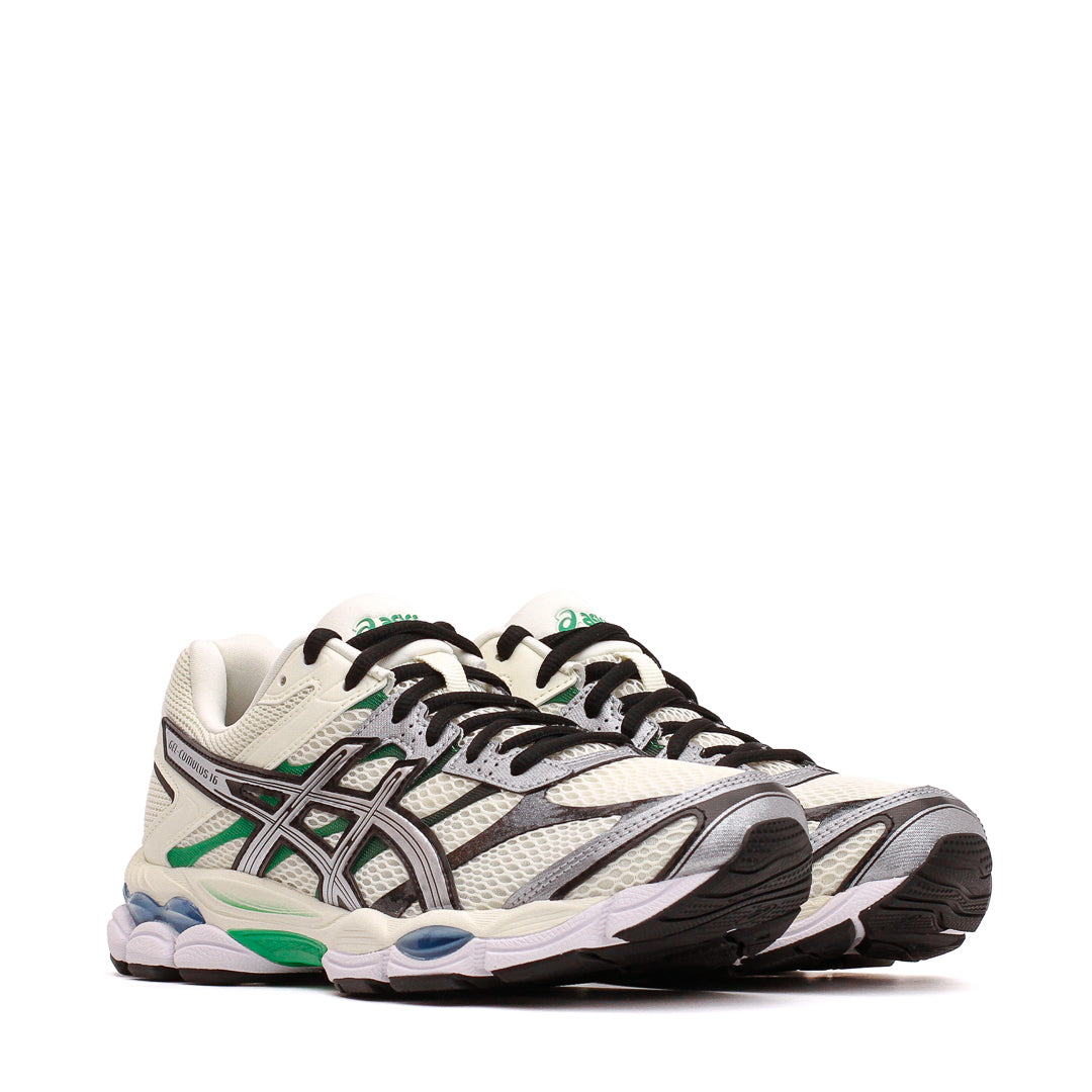 Asics Men Gel-Cumulus 16 Ivory Pure Silver 1203A888-750 - FOOTWEAR - Canada