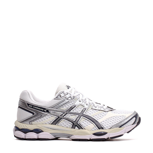 Asics Men Gel-Cumulus 16 White Midnight 1203A733-103 - FOOTWEAR - Canada