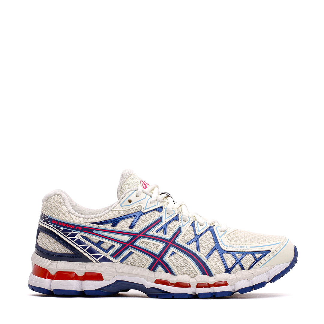 Asics Men Gel-Kayano 20 Creme Deep Marine 1203A388-101 - FOOTWEAR - Canada Main image