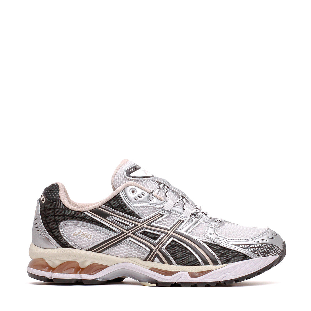 Asics Men Gel-Nimbus 10.1 White Obsidian Grey 1203A543-104 - FOOTWEAR - Canada Main image