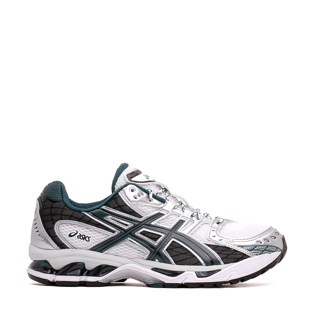 Asics Men Gel-Nimbus 10.1 White Saxon Green 1203A543-103 - FOOTWEAR - Canada Main image
