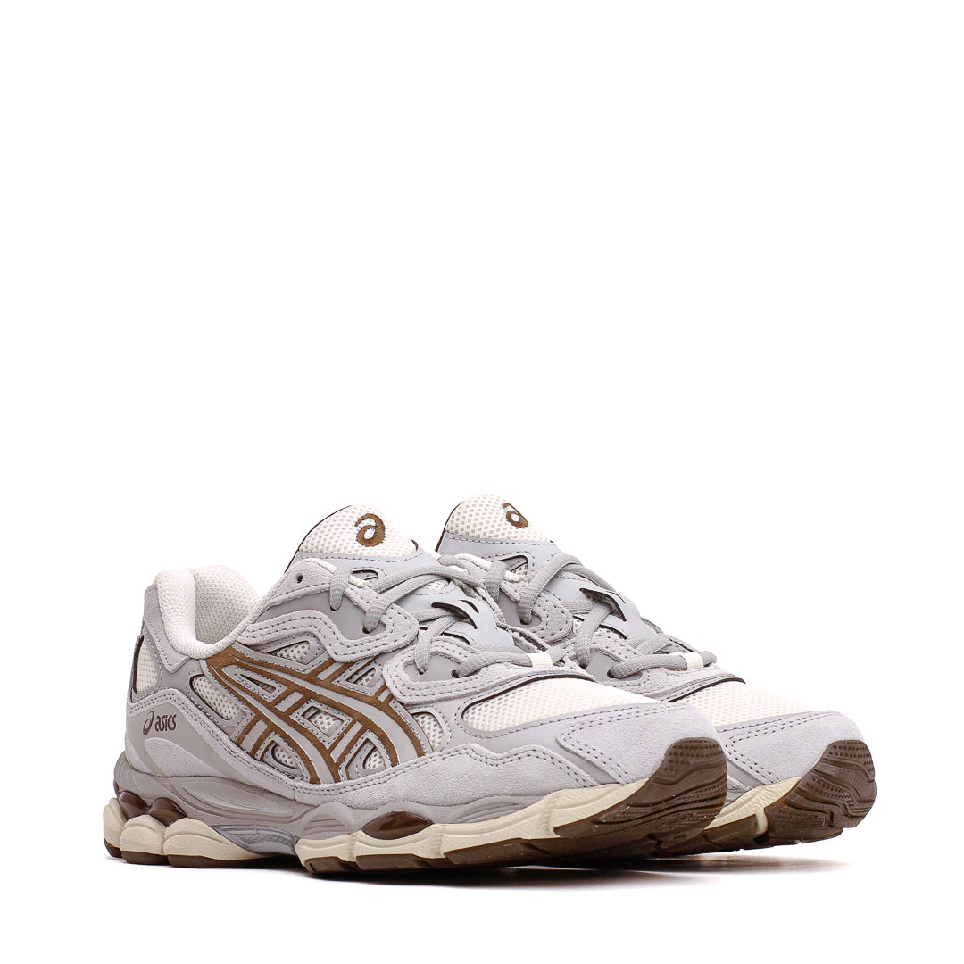 Asics Men Gel-NYC Cream Cement Grey 1203A383-114 - FOOTWEAR - Canada