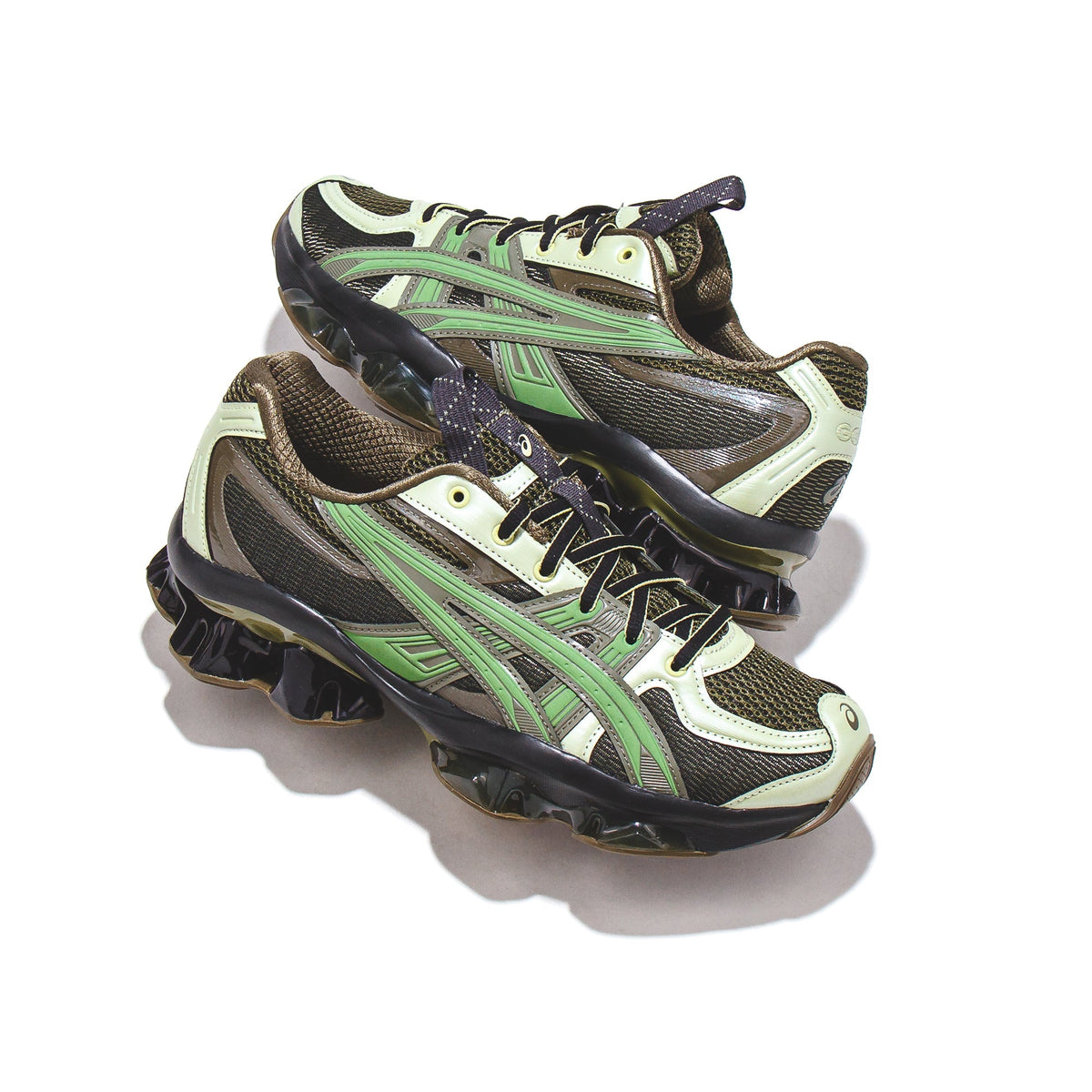 Asics Men US5-S Gel-Quantum Kinetic Moss Bamboo 1203A403-300 - FOOTWEAR - Canada