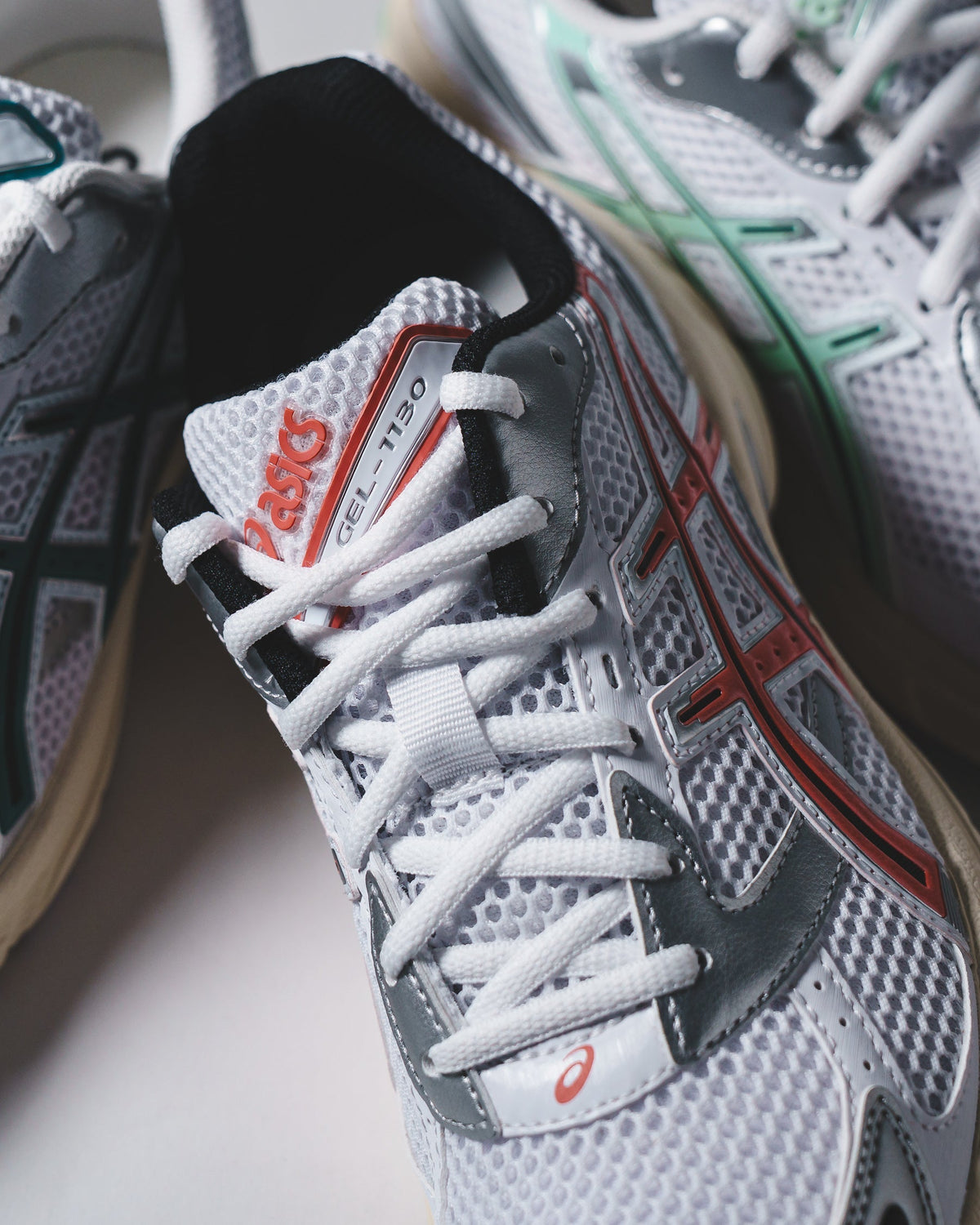 Asics Unisex Gel-1130 White Desert Red 1203A609-102 - FOOTWEAR - Canada