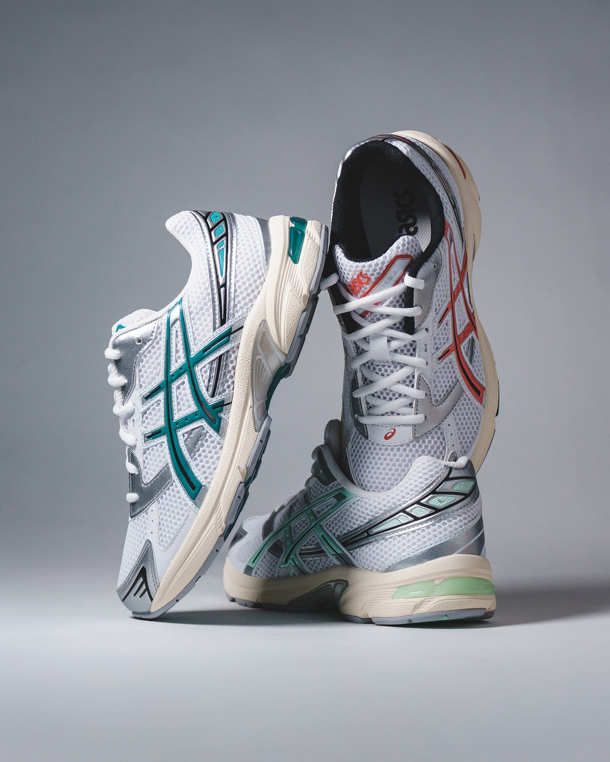 Asics Unisex Gel-1130 White Desert Red 1203A609-102 - FOOTWEAR - Canada
