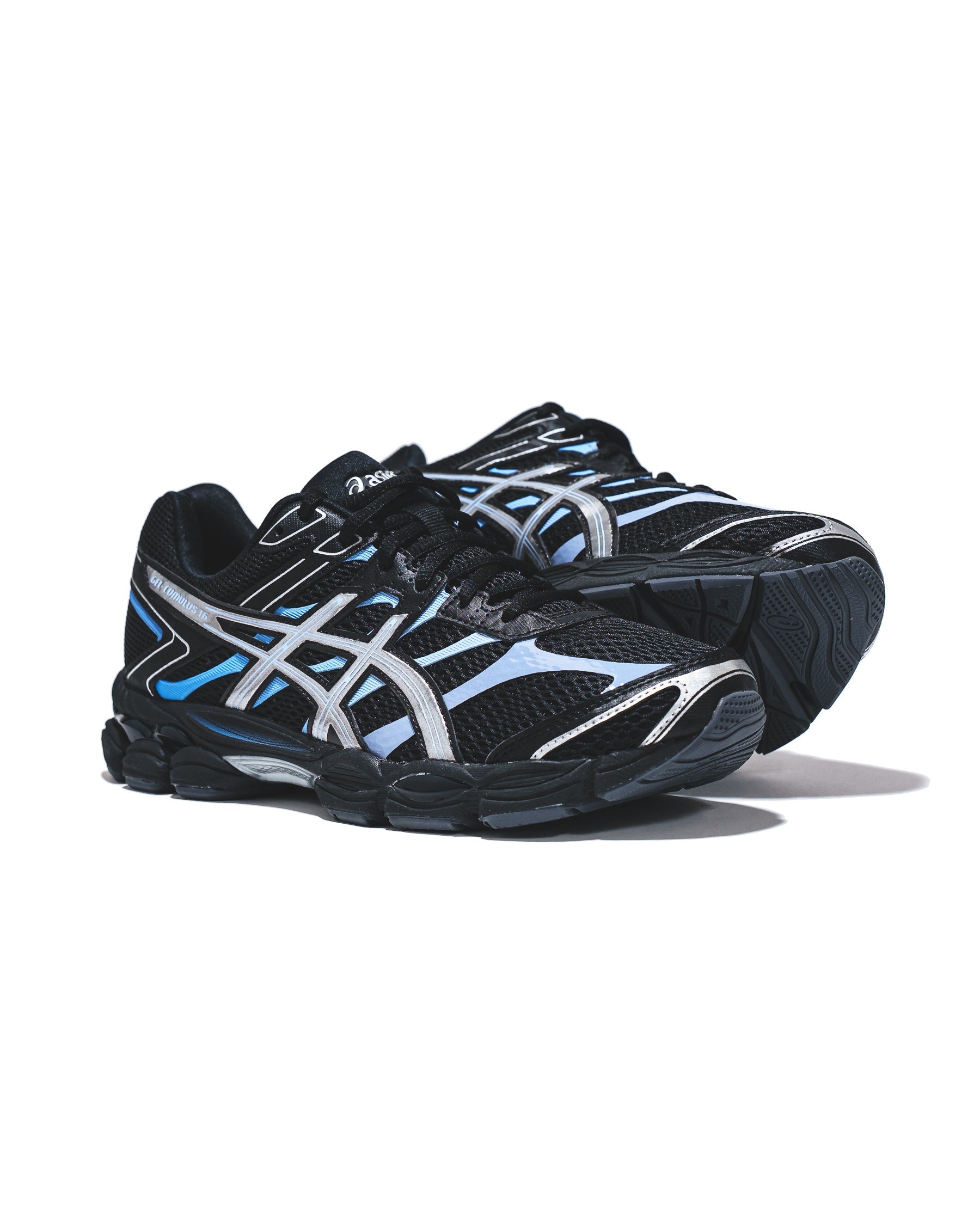 Asics Unisex Gel-Cumulus 16 Black Pure Silver 1203A888-001 - FOOTWEAR - Canada