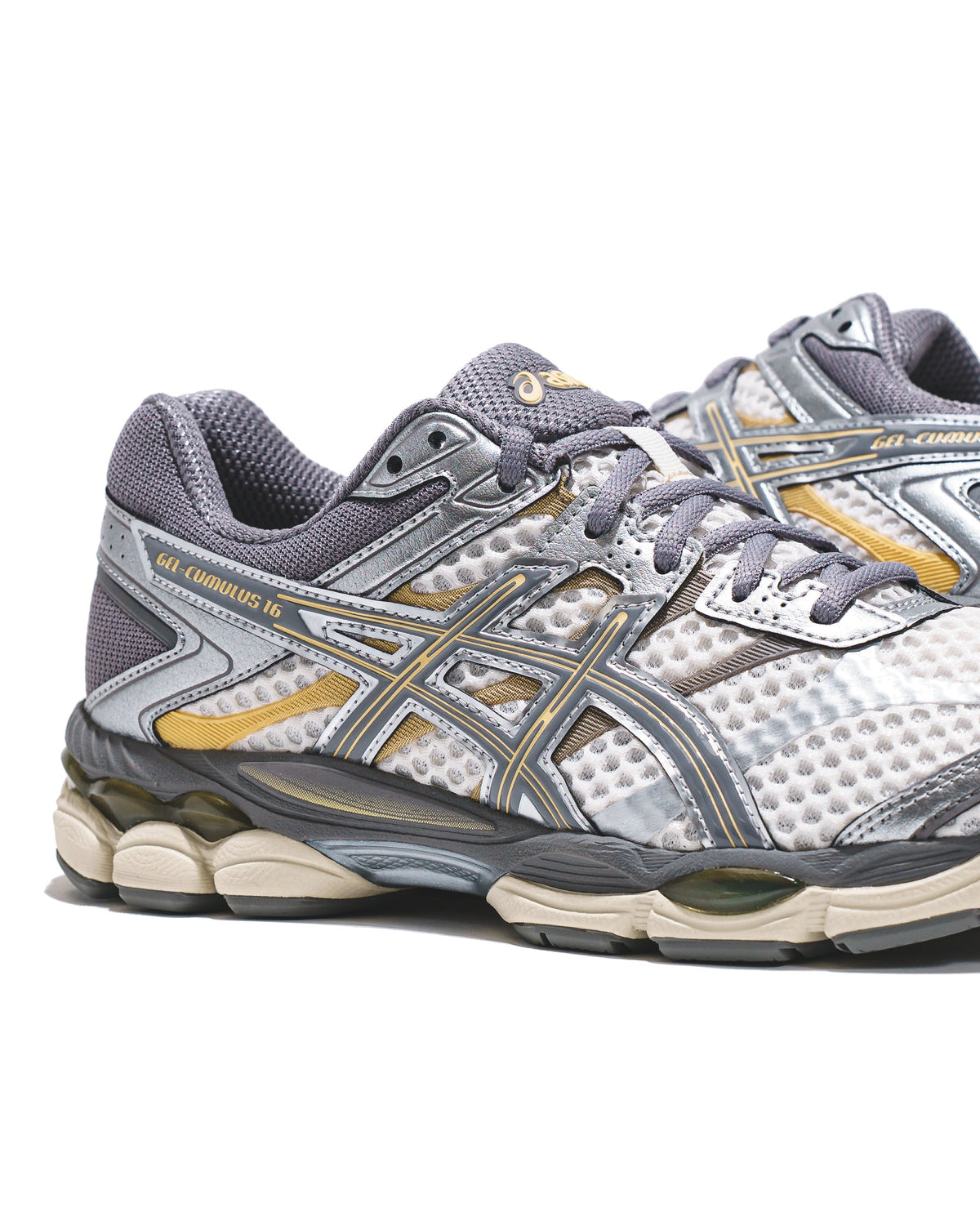 Asics Unisex Gel Cumulus 16 Cream Clay Grey 1203A733 101 FOOTWEAR Canada