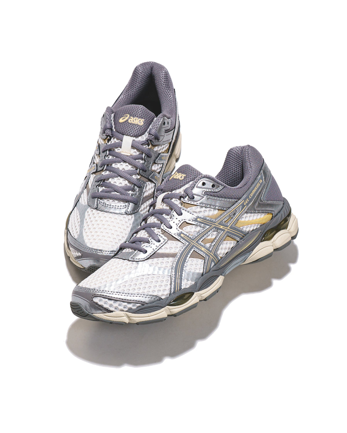 Asics Unisex Gel Cumulus 16 Cream Clay Grey 1203A733 101 FOOTWEAR Canada
