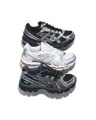 Asics Unisex Gel-Kayano 12.1 Black Pure Silver 1203A996-001 - FOOTWEAR - Canada