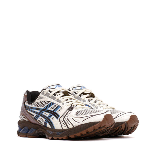 Asics Unisex Gel-Kayano 14 Cream Blue Coast 1203A740-104 - FOOTWEAR - Canada