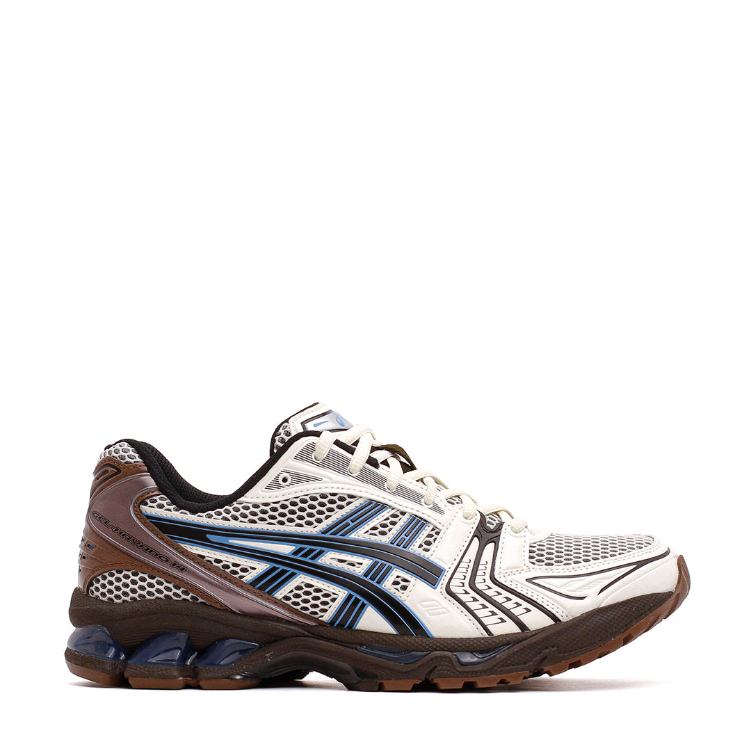 Asics Unisex Gel-Kayano 14 Cream Blue Coast 1203A740-104 - FOOTWEAR - Canada