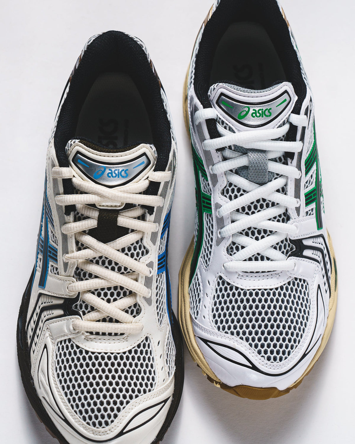 Asics Unisex Gel-Kayano 14 White Hinoki Beige 1203A740-103 - FOOTWEAR - Canada