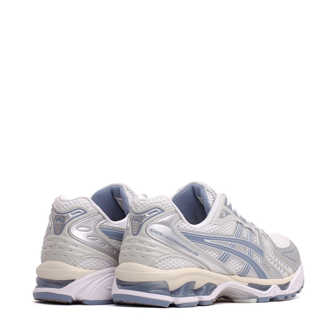 Asics Unisex Gel-Kayano 14 White Light Navy 1203A537-115 - FOOTWEAR - Canada