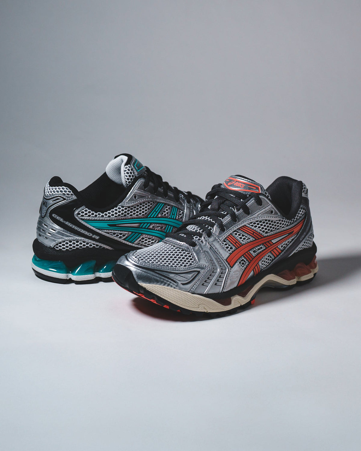 Asics Unisex Gel-Kayano 14 White Waterfall 1203A740-100 - FOOTWEAR - Canada