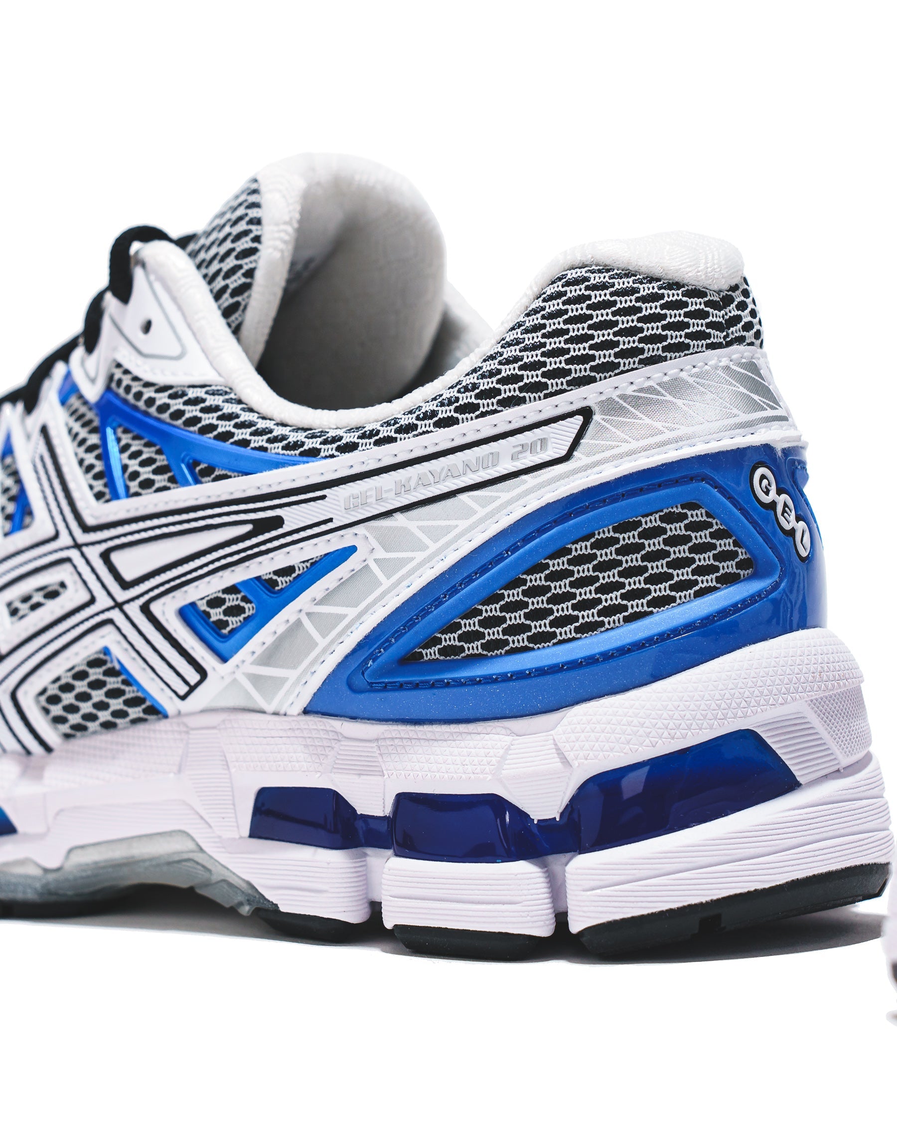 Asics Unisex Gel-Kayano 20 White Illusion Blue 1203A884-100 - FOOTWEAR - Canada