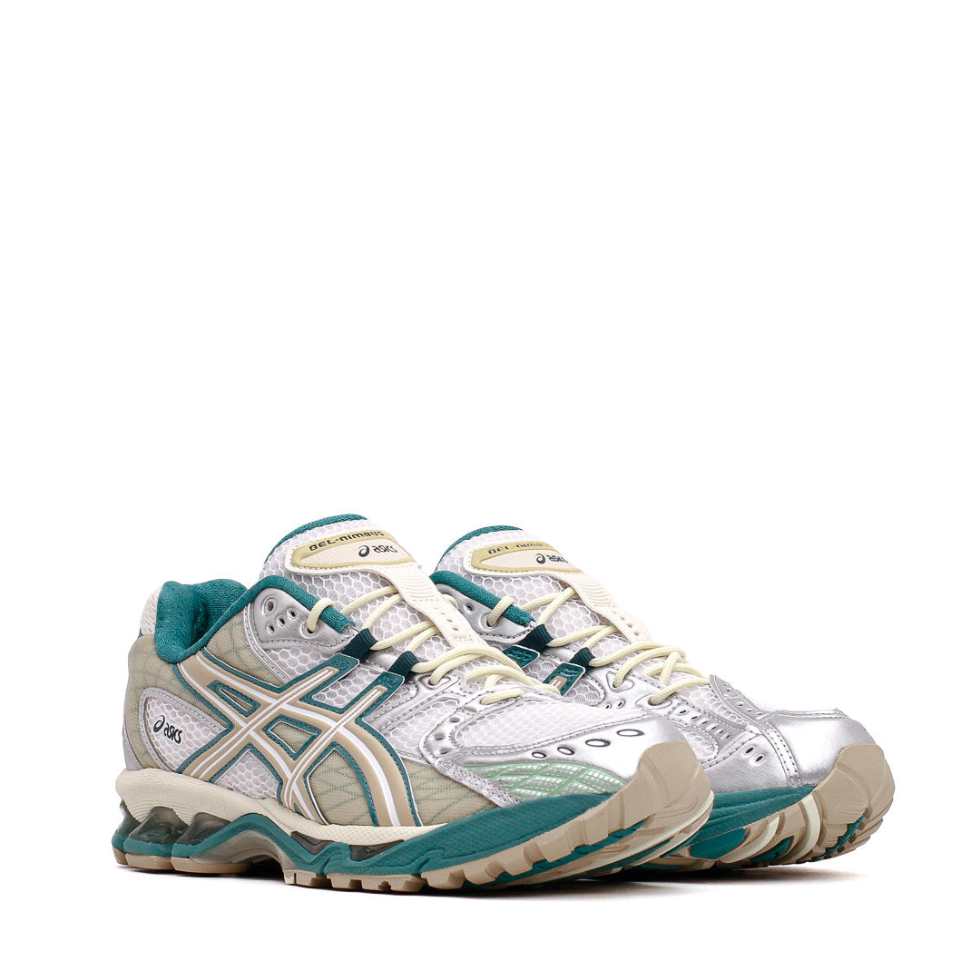 Asics Unisex Gel-Nimbus 10.1 White Rainy Lake 1203A543-102 - FOOTWEAR - Canada
