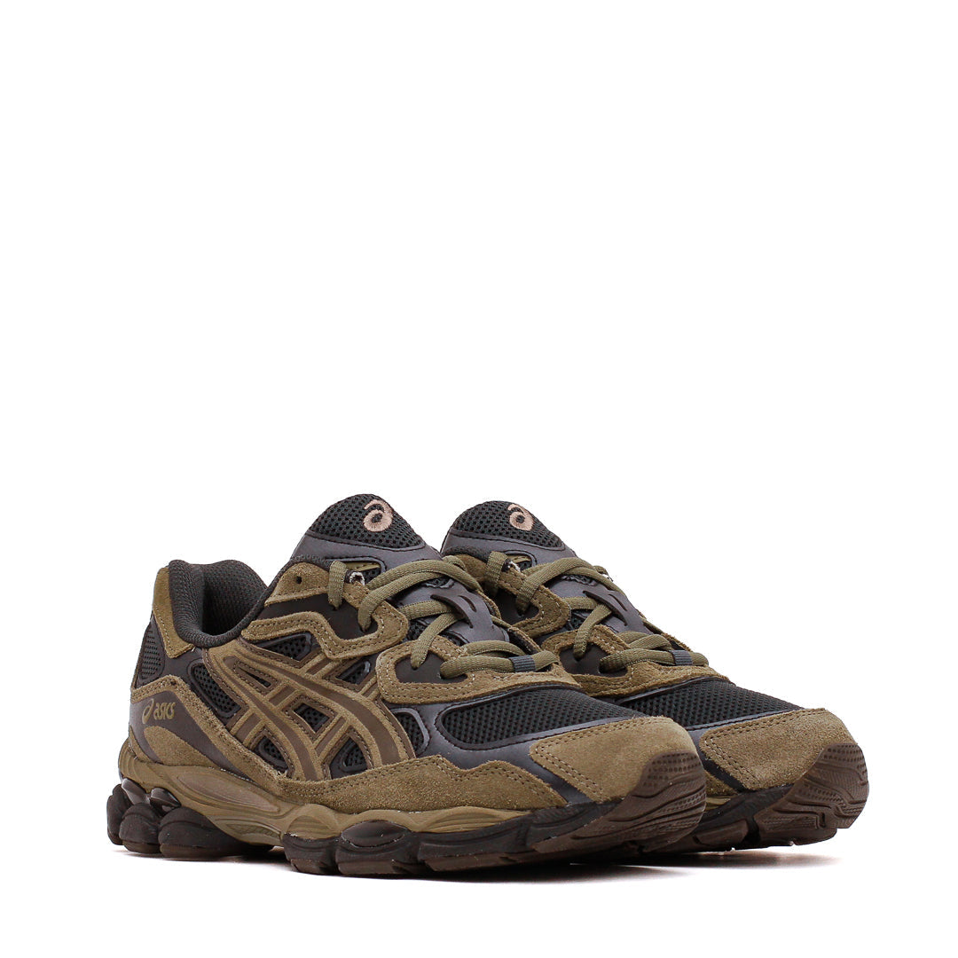 Asics Unisex Gel-NYC Loden Green Graphite Grey 1203A383-303 - FOOTWEAR - Canada