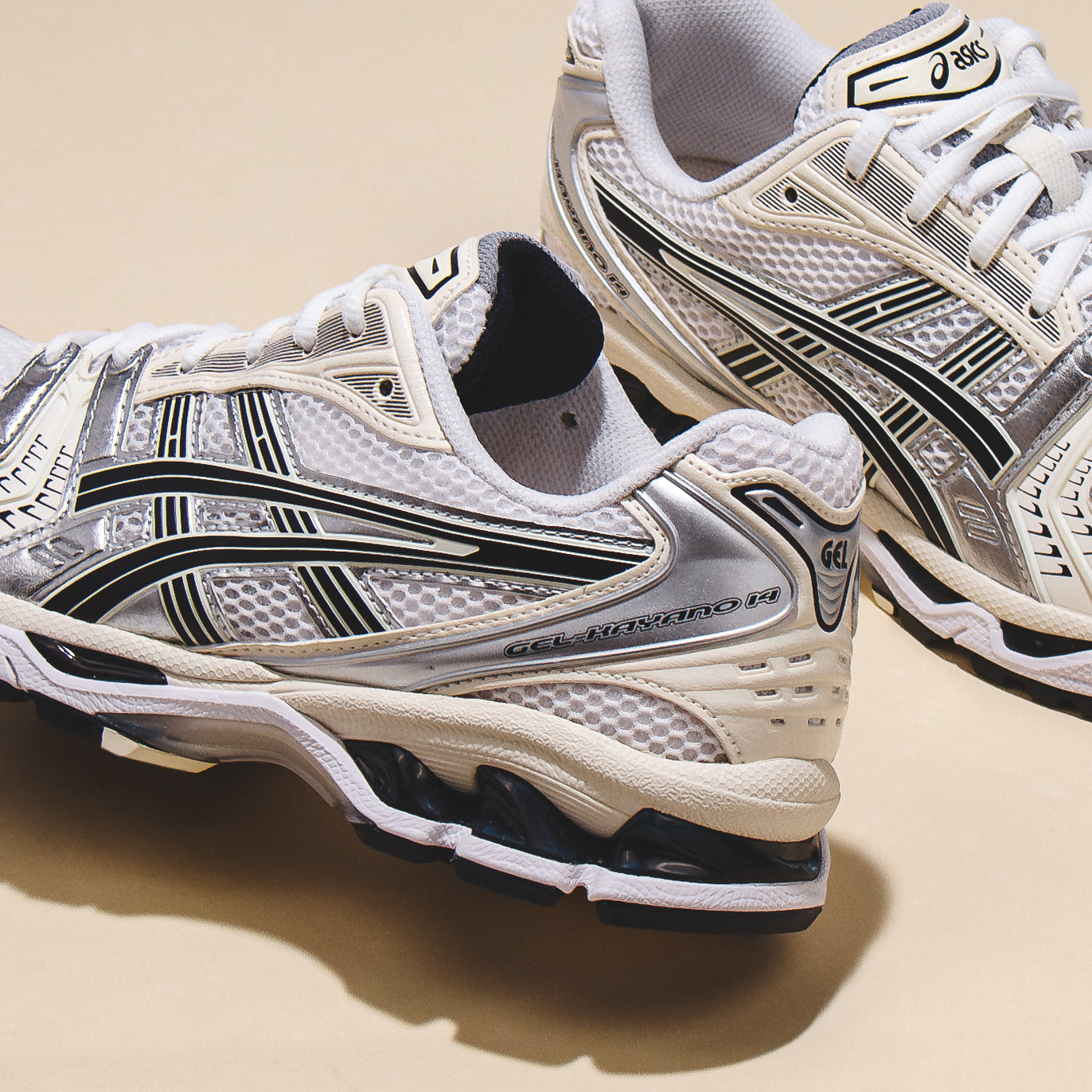 Asics Women Gel-Kayano 14 White Midnight 1202A056-109 - FOOTWEAR - Canada