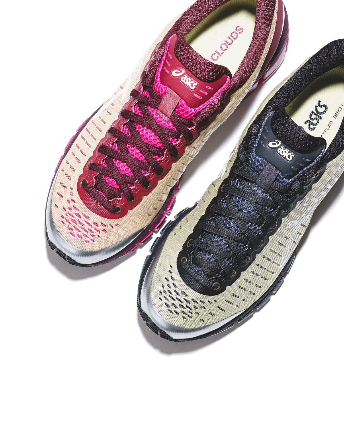 Asics x Above the Clouds Unisex Gel Quantum 360 Soft Yellow Brisket Red 1203A823-750 - FOOTWEAR - Canada