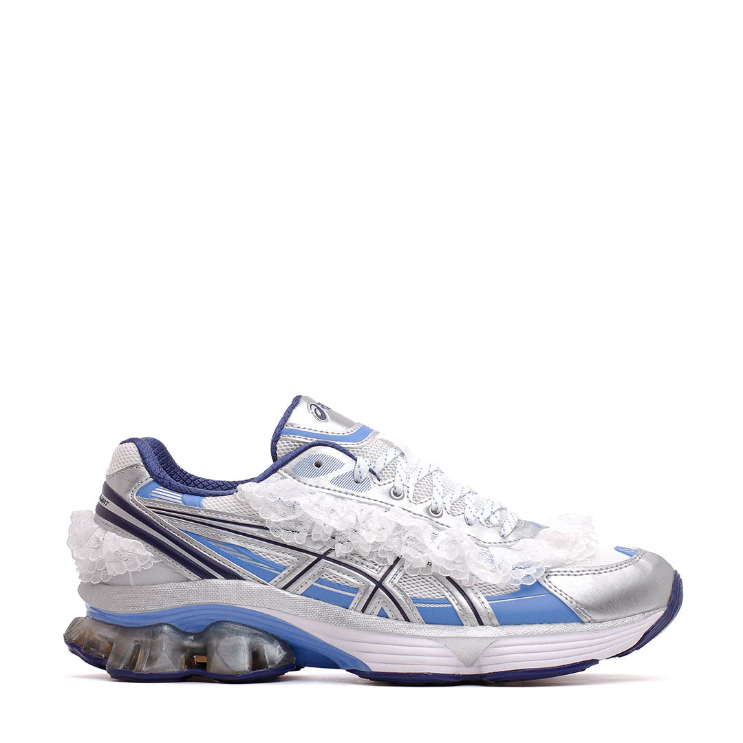 Asics x SHUSHU/TONG Unisex Gel Kinetic Fluent White Dive Blue 1203A822 101 FOOTWEAR Canada Main image