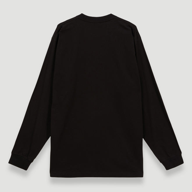 Bel-Air Athletics Men College L/S T-Shirt Pastel Black Secondary image