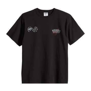 Sweatshirt com capuz Etnies Classic Icon preto branco BB Tropical Energy SS Knit (Cropped Fit) Black 841-3302-BLK - T-SHIRTS - Canada