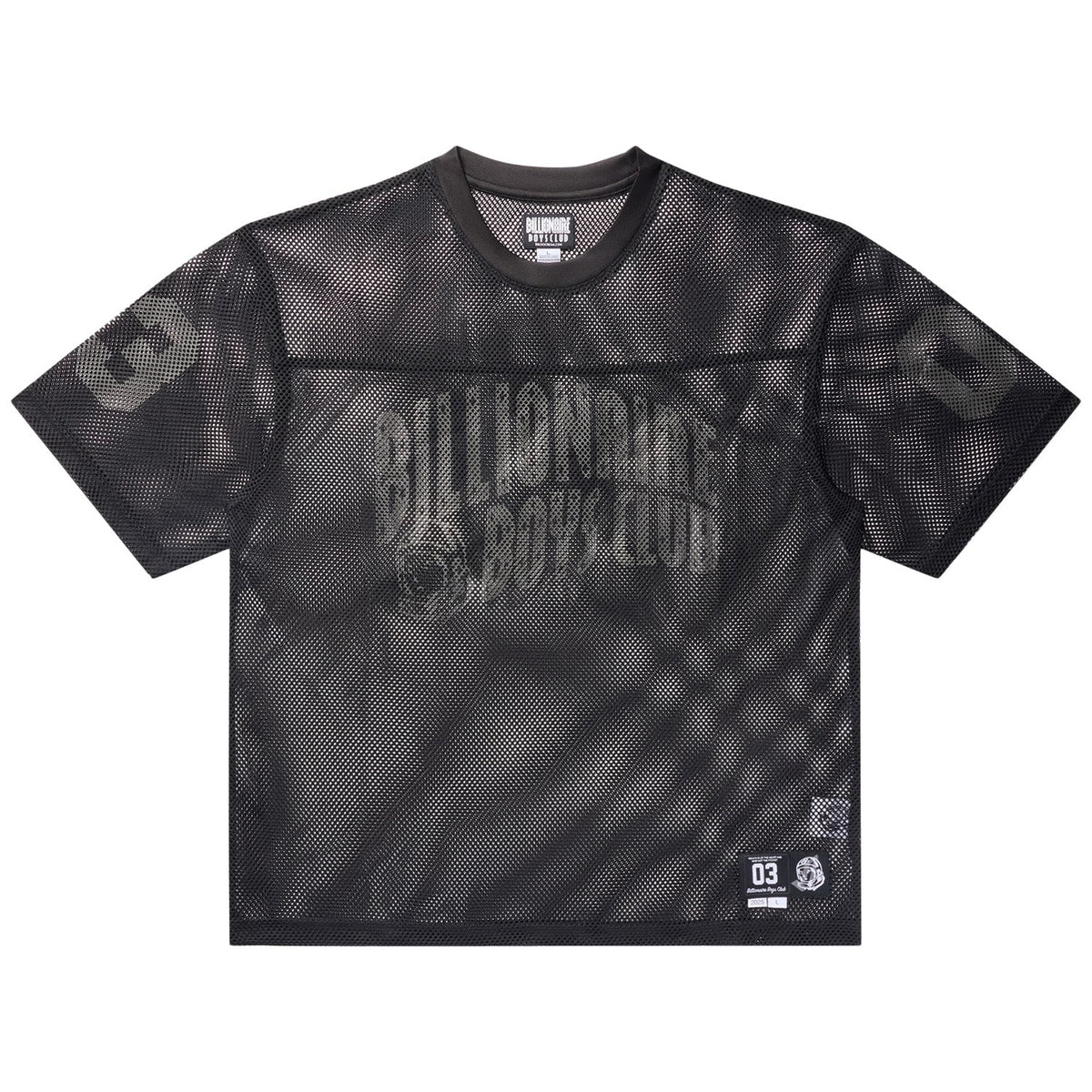 Billionaire Boys Club BB Varsity SS Knit (Cropped Fit) Black - TOPS - Canada Main image
