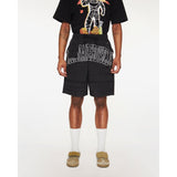 DVF Diane von Furstenberg abstract-pattern long-sleeve dress Men Wanderer Shorts Black - Canada