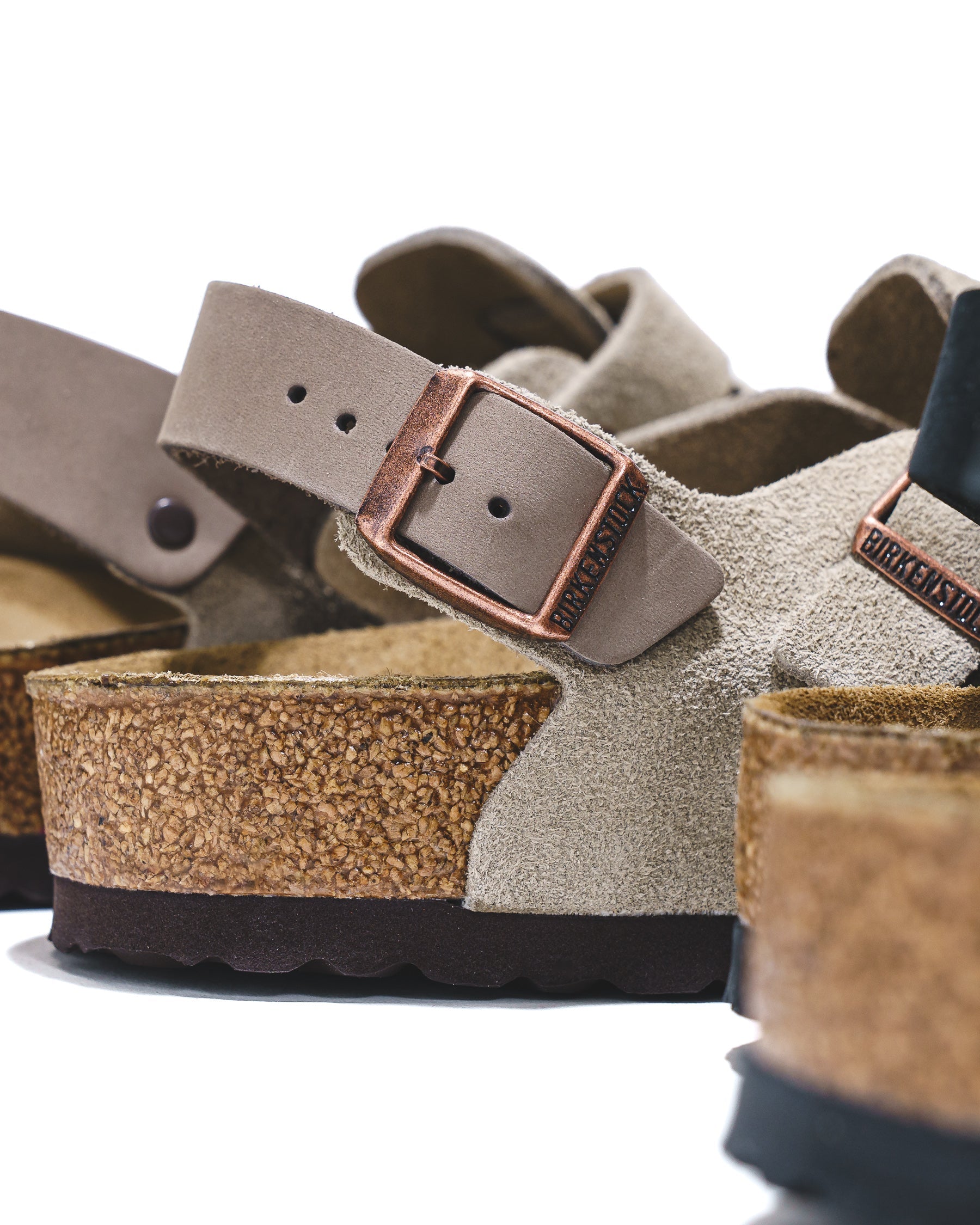 Birkenstock Men Tokio Suede Black 1028337 - FOOTWEAR - Canada