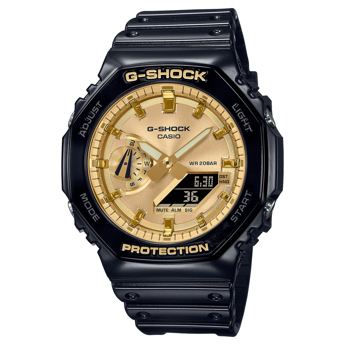 Casio G-Shock 2100 Black Gold GA2100GB-1A - ACCESSORIES - Canada Main image