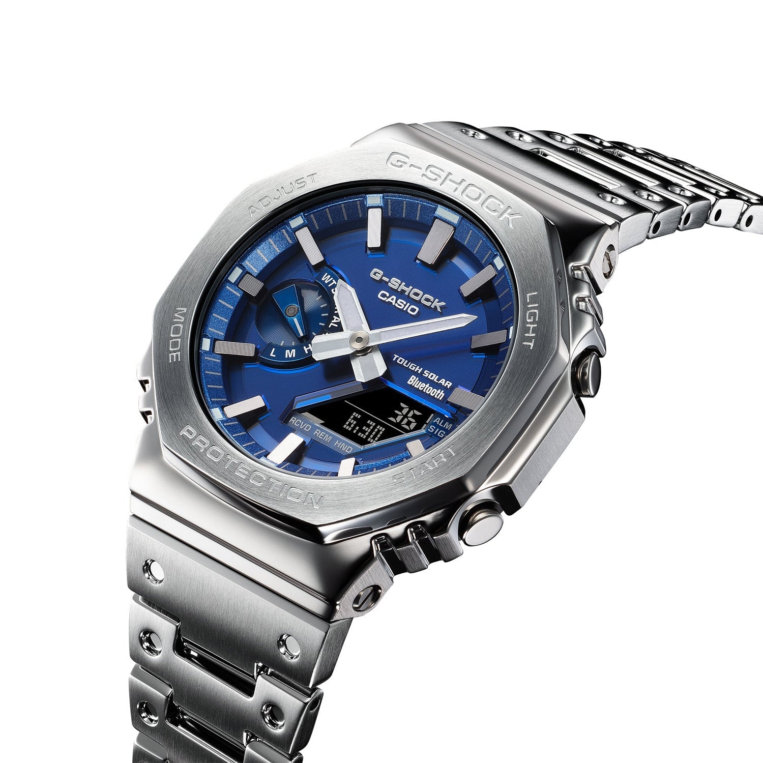 Casio G-Shock 2100 Full Metal Silver GMB2100AD-2A Secondary image