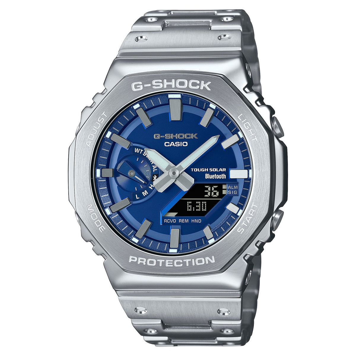 Casio G - Shock 2100 Full Metal Silver GMB2100AD - 2A - ACCESSORIES Canada Main image