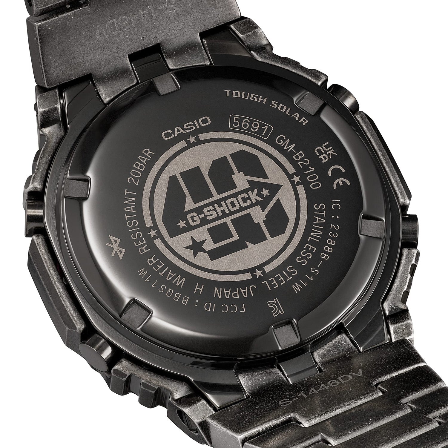 Casio G-Shock 2100 PORTER coral Metal Black GMB2100VF-1A - ACCESSORIES Canada