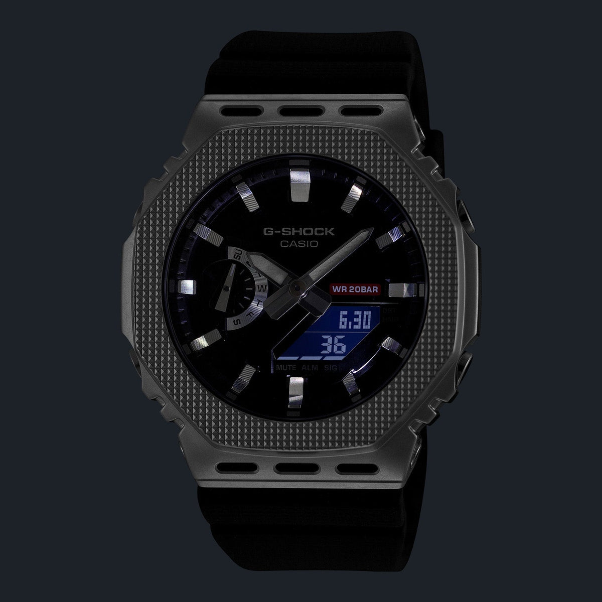 Casio G-Shock 2100 Silver GM2100M-1A - WATCHES - Canada