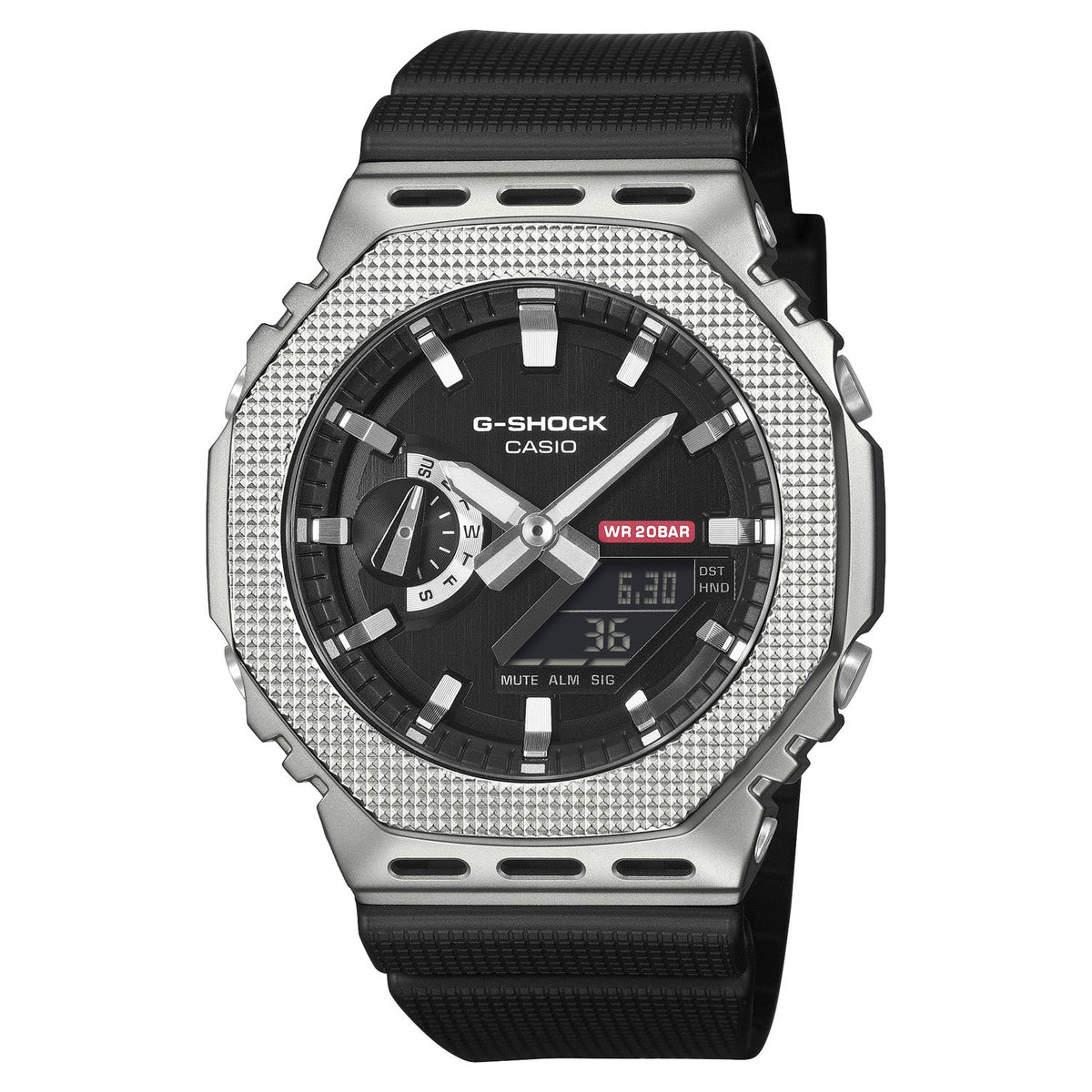 Casio G-Shock 2100 Silver GM2100M-1A - WATCHES - Canada Main image