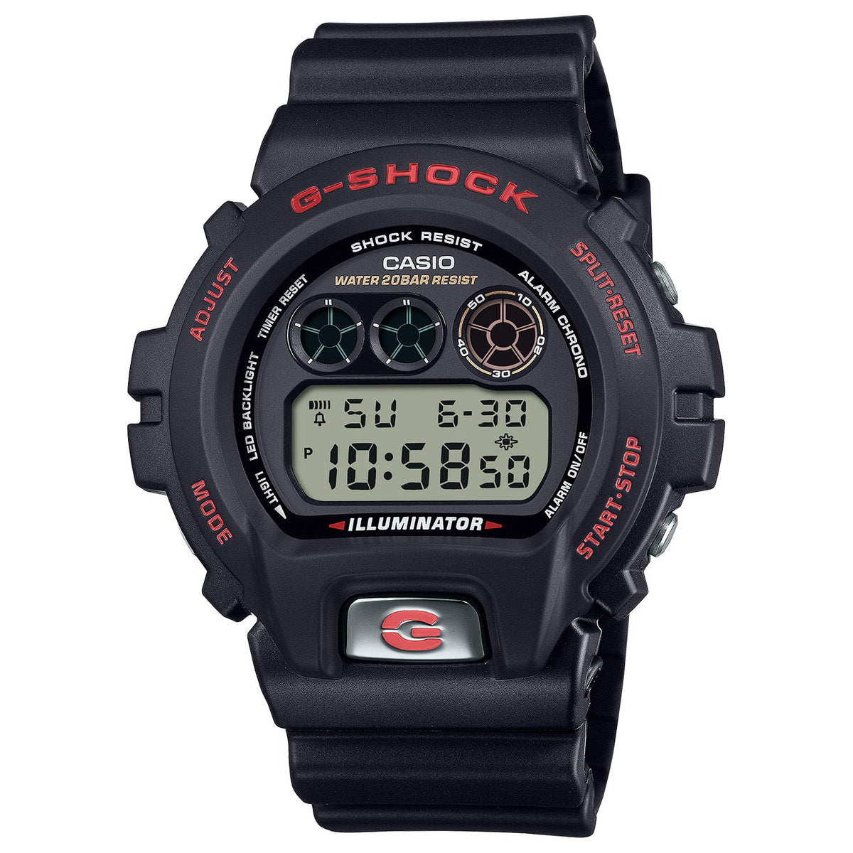 Casio G-Shock 30th Anniversary 6900 Black DW6900TR-1 - ACCESSORIES - Canada Main image