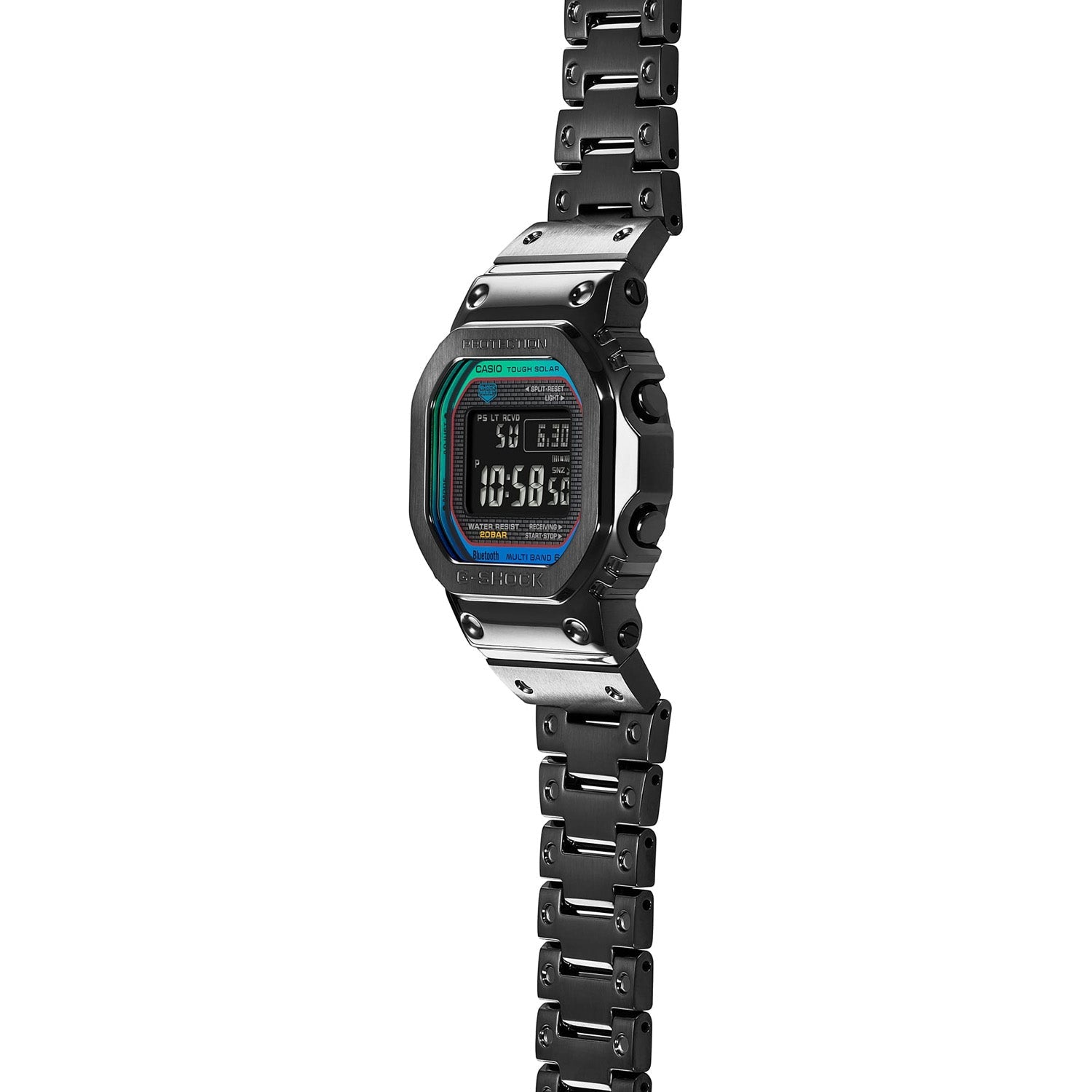 Casio G-Shock 5000 Full Metal Black Blue Green GMWB5000BPC-1 - ACCESSORIES - Canada