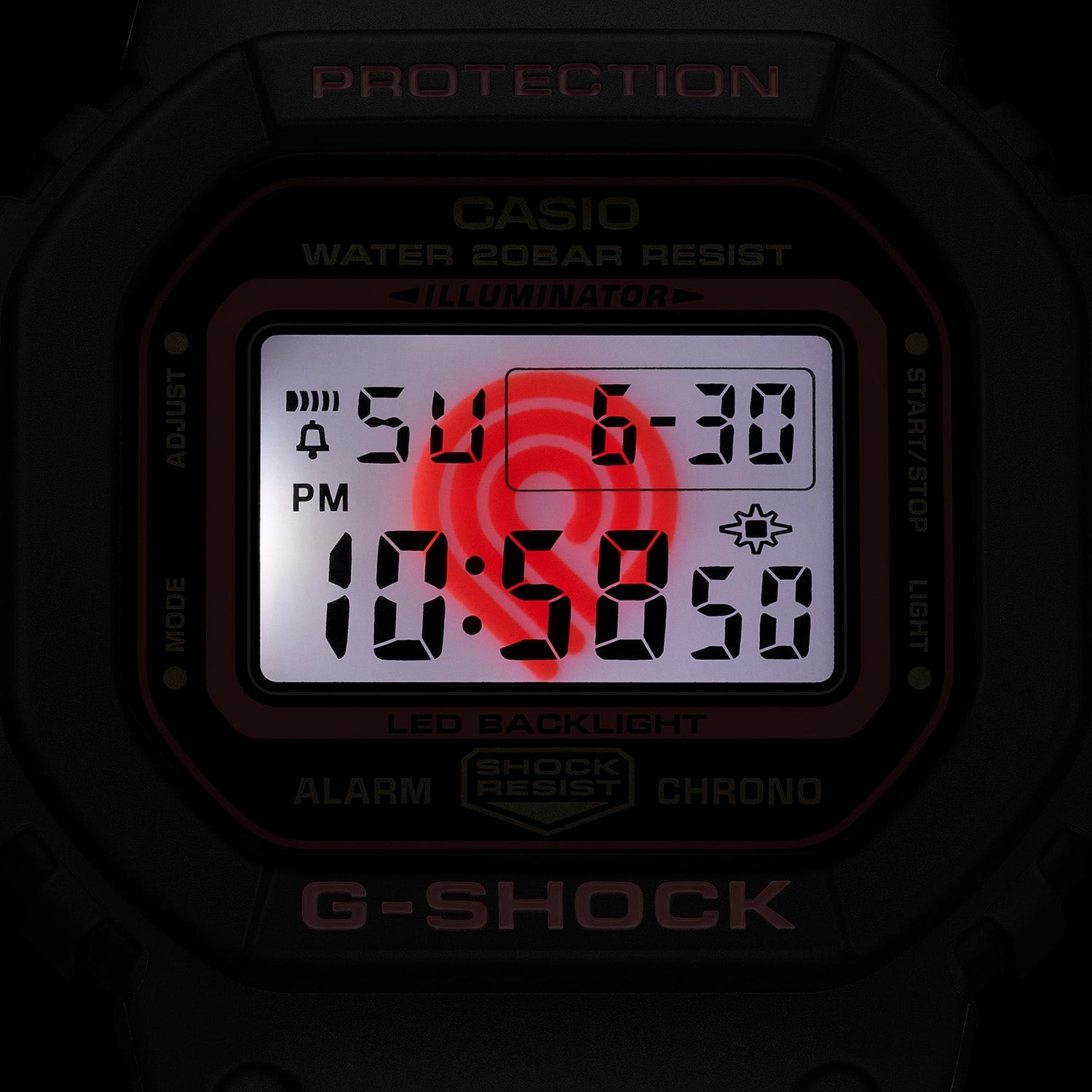 Casio G-Shock 5600 Black DW5600KH-1 (Solestop.com)