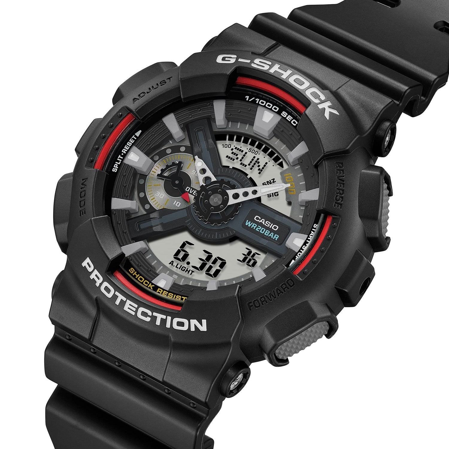 Casio G-Shock Analog-Digital 110 GA110RL-1A Secondary image