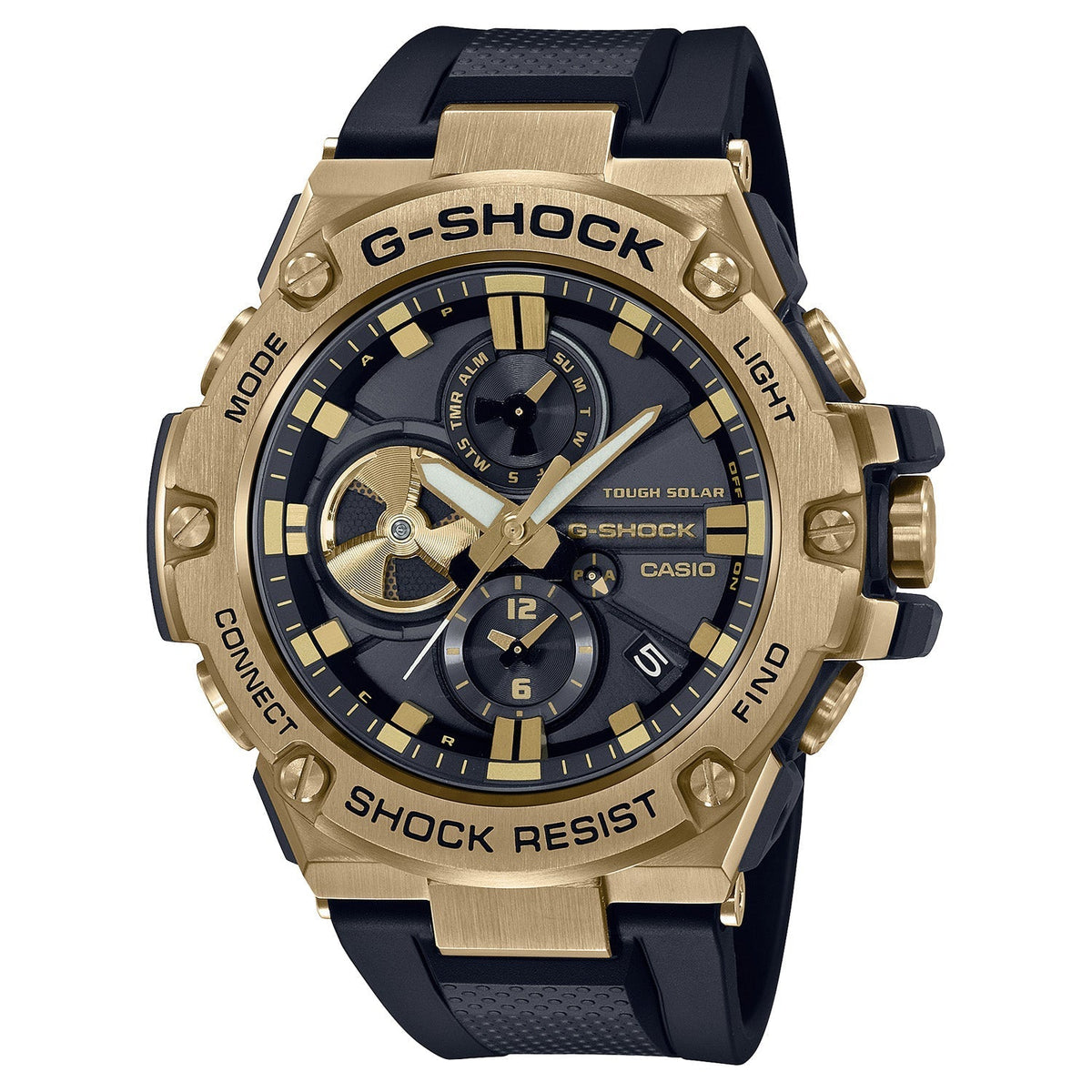 Casio G-Shock B100 G-Steel Black Gold GSTB100GB-1A9 - ACCESSORIES - Canada Main image