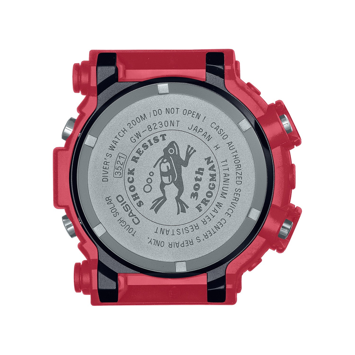 Casio G-Shock Frogman Red 30th Anniversary Limited Edition GW8230NT-4 - ACCESSORIES - Canada