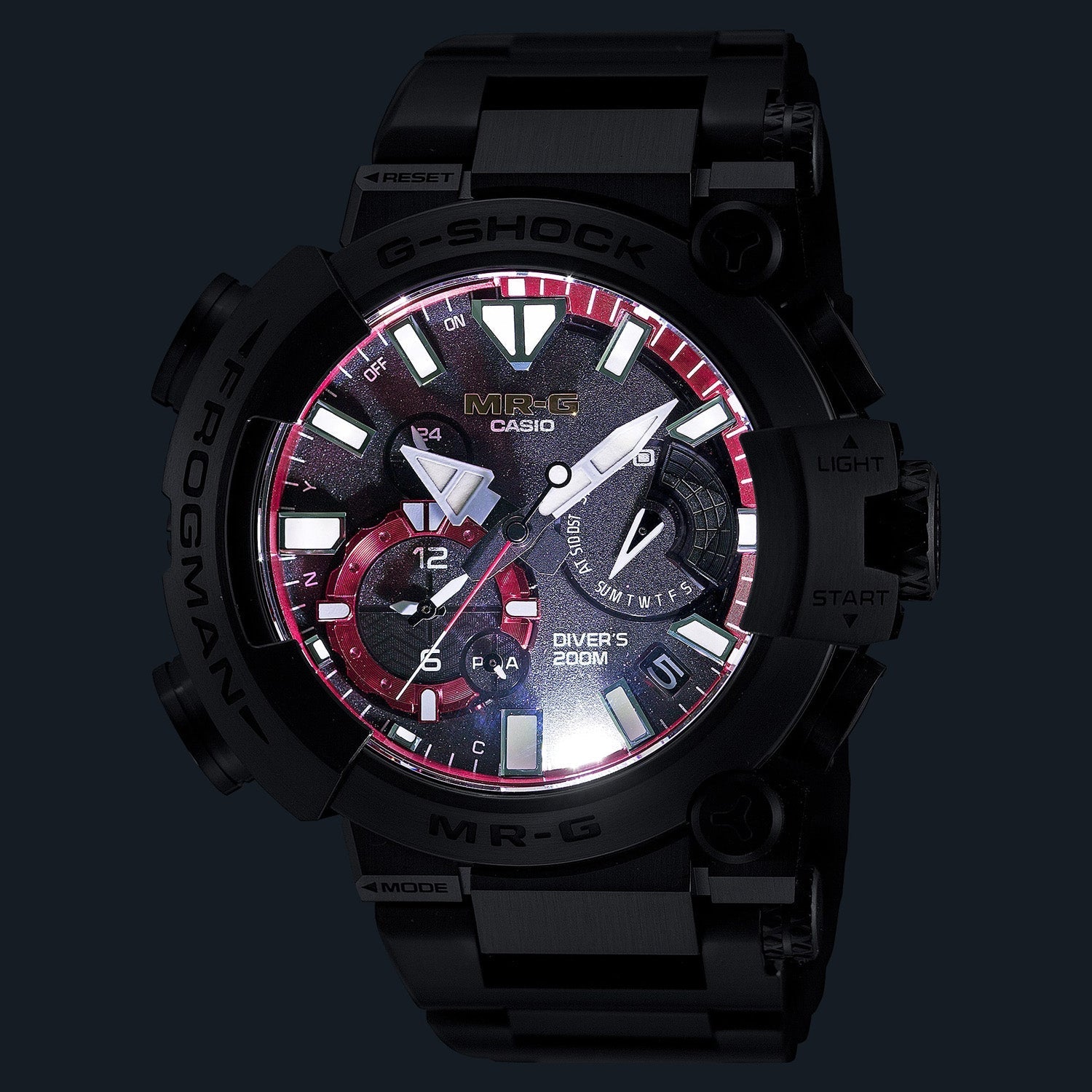 Casio G-Shock MR-G Frogman Black MRGBF1000B-1A Secondary image