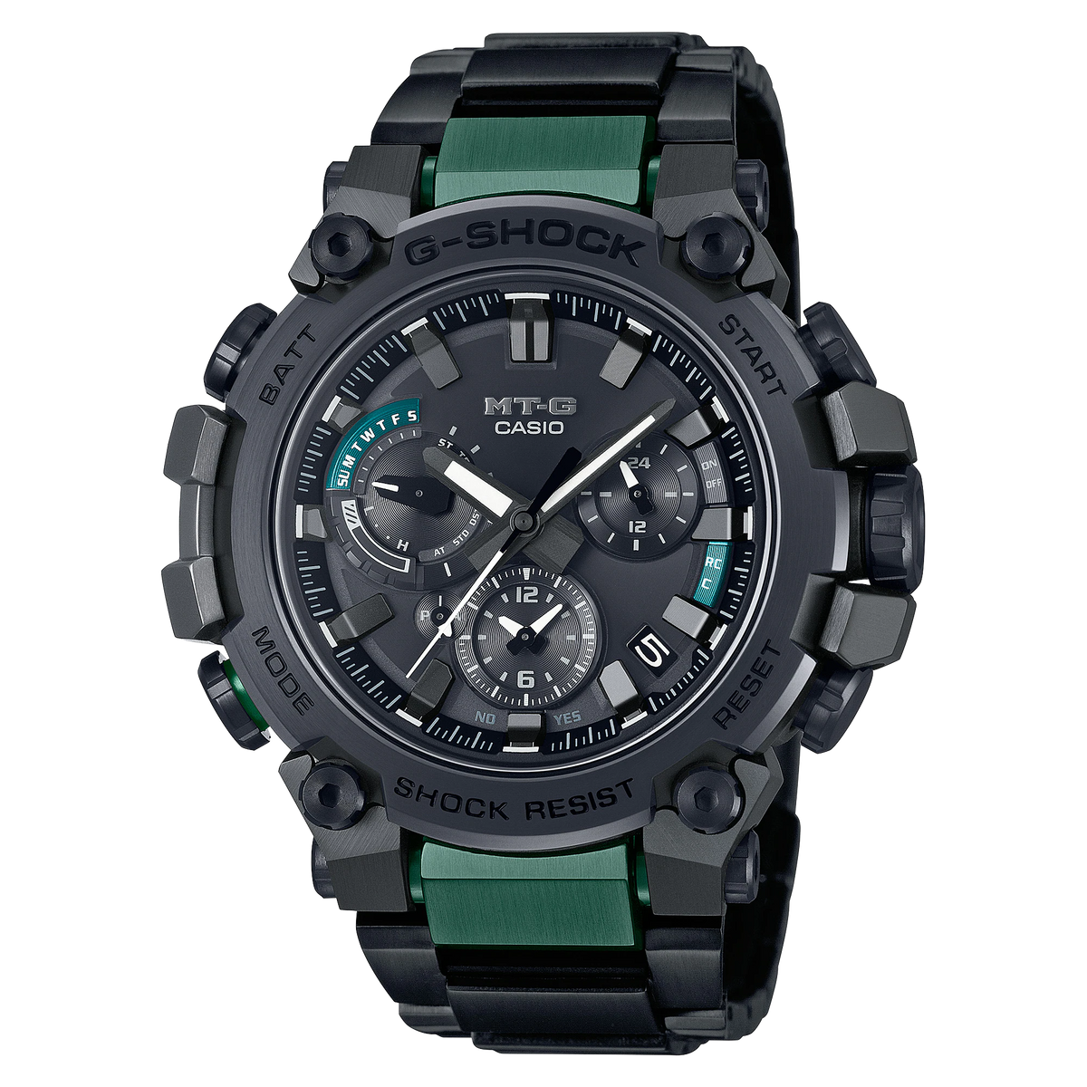 Casio G-Shock MT-G Black Green MTGB3000BD-1A2 - ACCESSORIES - Canada Main image