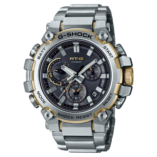 Casio G-Shock MT-G Stainless Steel Silver Gold MTGB3000D-1A9 - ACCESSORIES - Canada