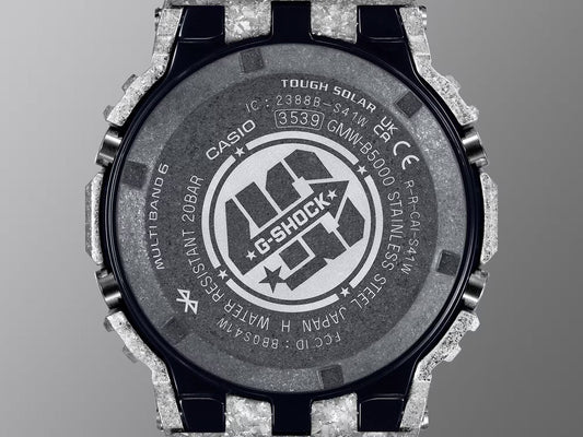 Casio G-Shock Recrystallized Full Metal Silver 40th Anniversary Limited Edition GMWB5000PS-1 - ACCESSORIES - Canada