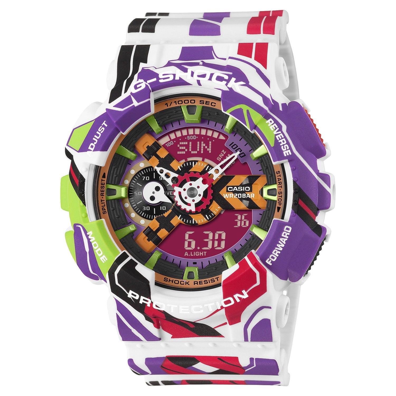Casio G-Shock x EVANGELION 110 Series GA110EVA30-7A - WATCHES - Canada