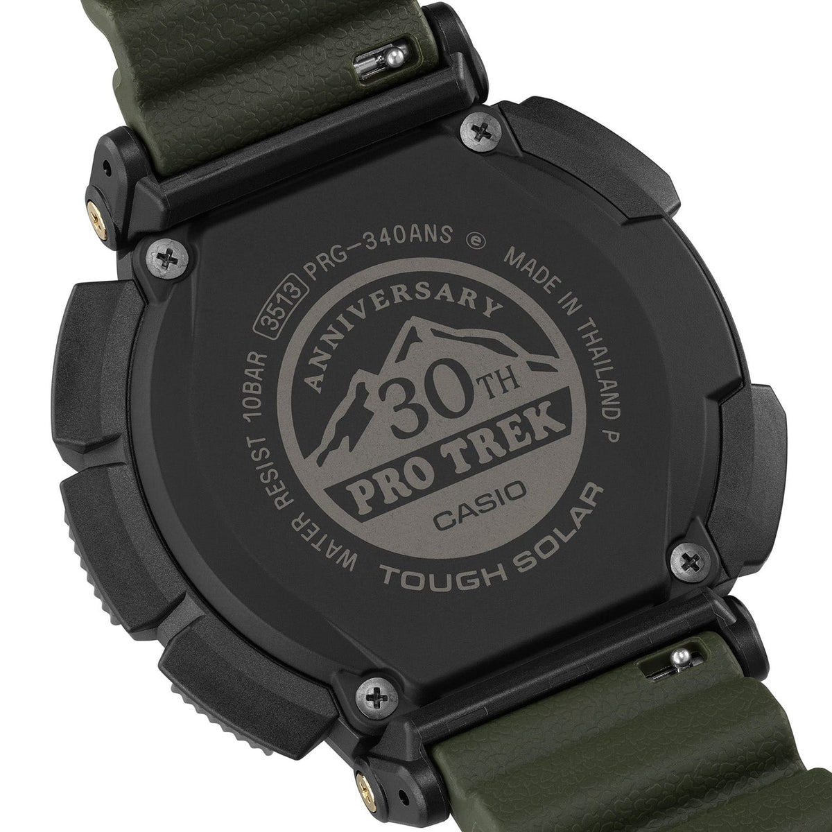 Casio PRO TREK 30th Anniversary Green PRG340ANS-3 - WATCHES - Canada
