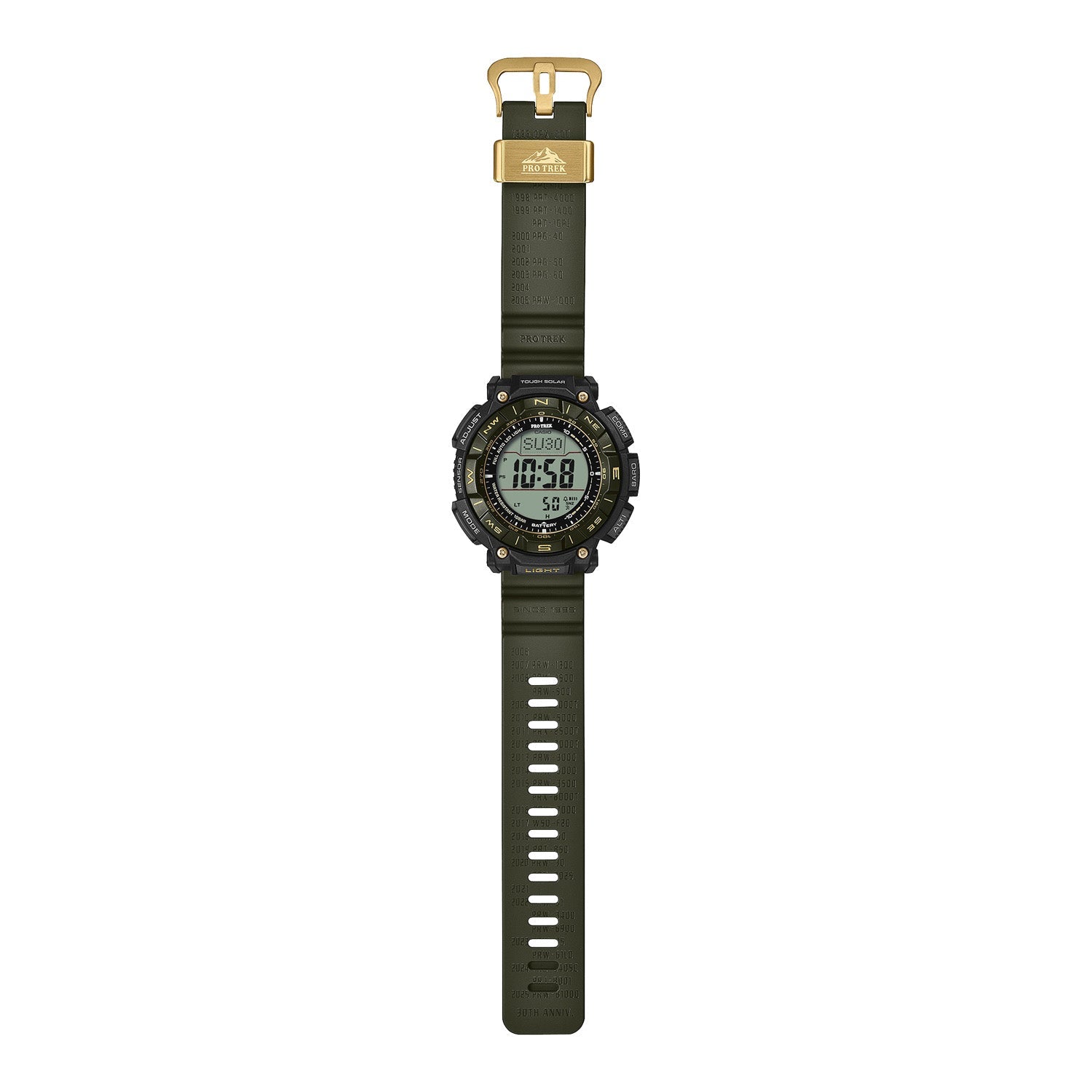 Casio PRO TREK 30th Anniversary Green PRG340ANS-3 Secondary image