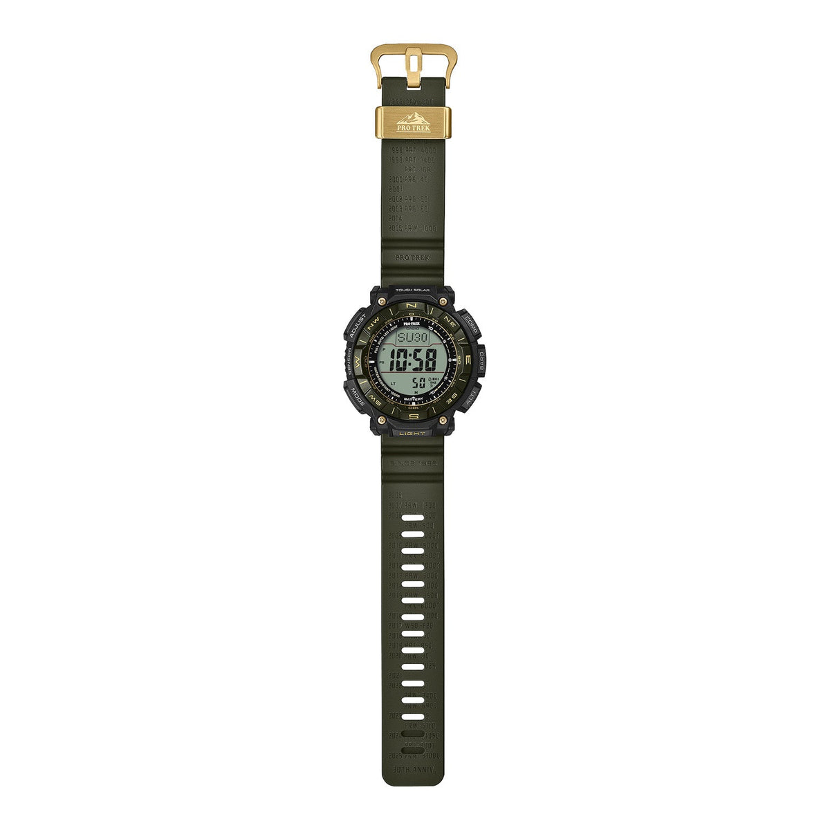 Casio PRO TREK 30th Anniversary Green PRG340ANS-3 - WATCHES - Canada